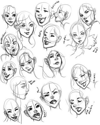 how to sketch a head: The Art of Capturing Expression in Sketches